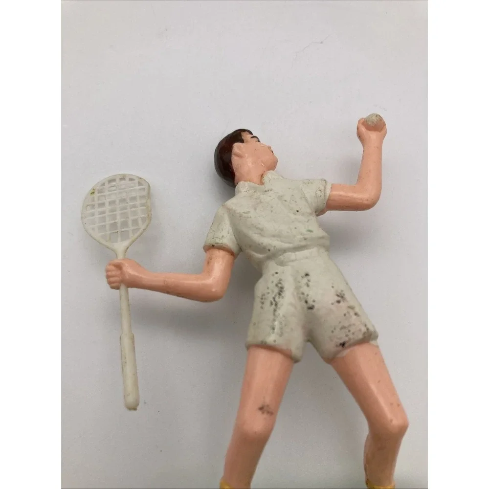 Vintage Couple Playing Tennis Cake Toppers No. 470 Party Favors Hong Kong